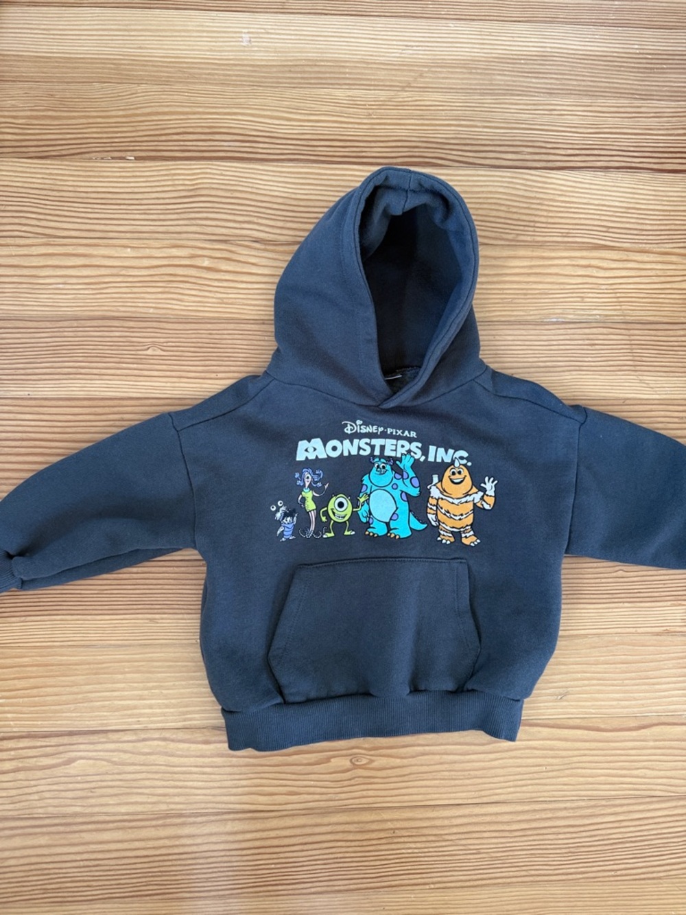 Zara Disney Pixar Monsters Inc. Kids Hoodie Size 3 Years